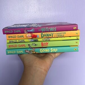 Set of 5 Roald Dahl books